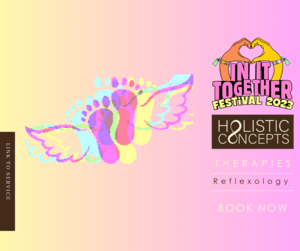 In It Together Festival 2023. Reflexology In it together